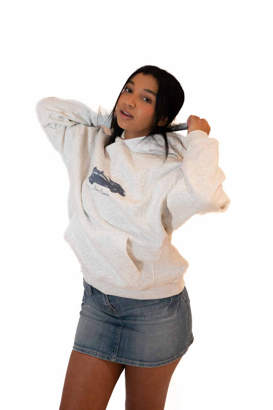 hoodie basique gris car