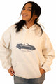 hoodie basique gris car