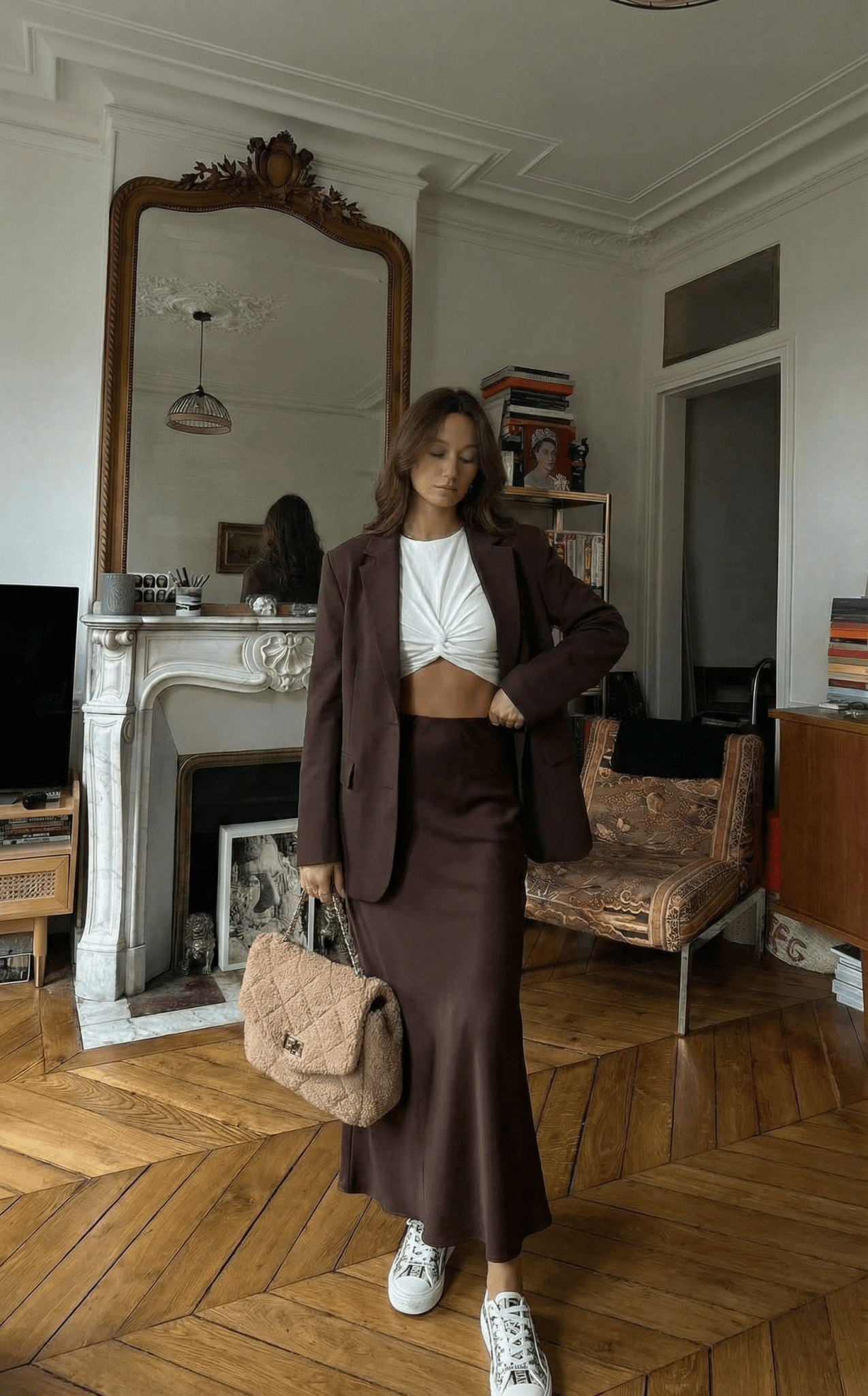 Jupe satinée - Mode femme - SHEY Boutique Langon