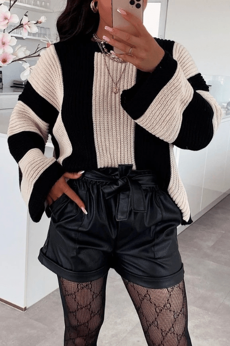 Short simili cuir - Mode femme - SHEY Boutique Langon