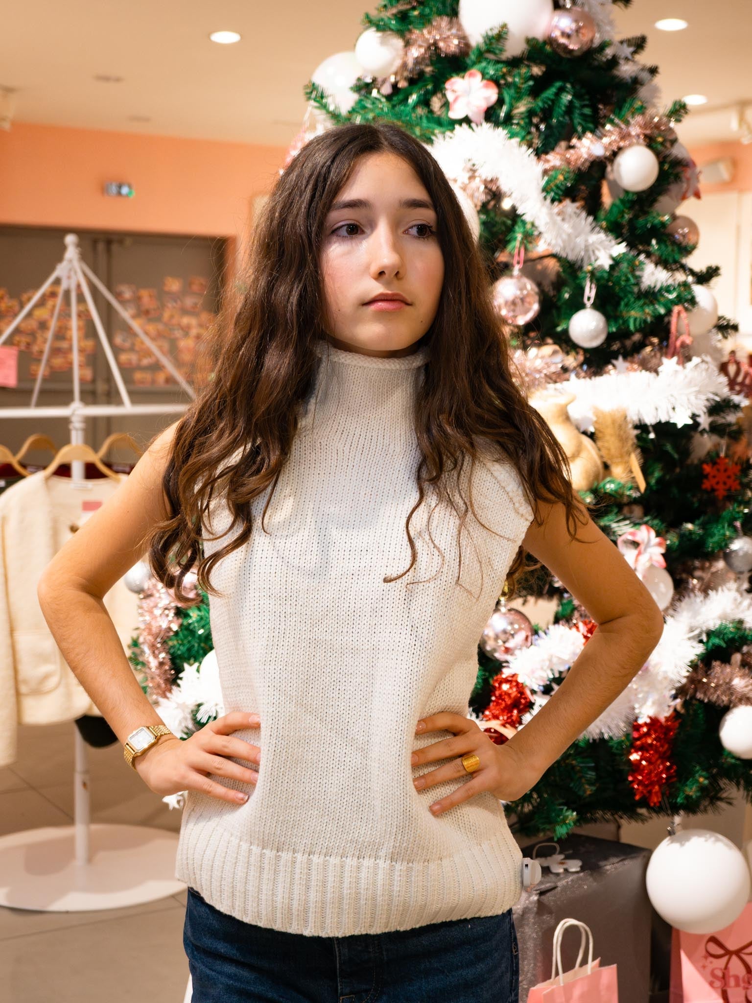 top beige - Mode femme - SHEY Boutique Langon