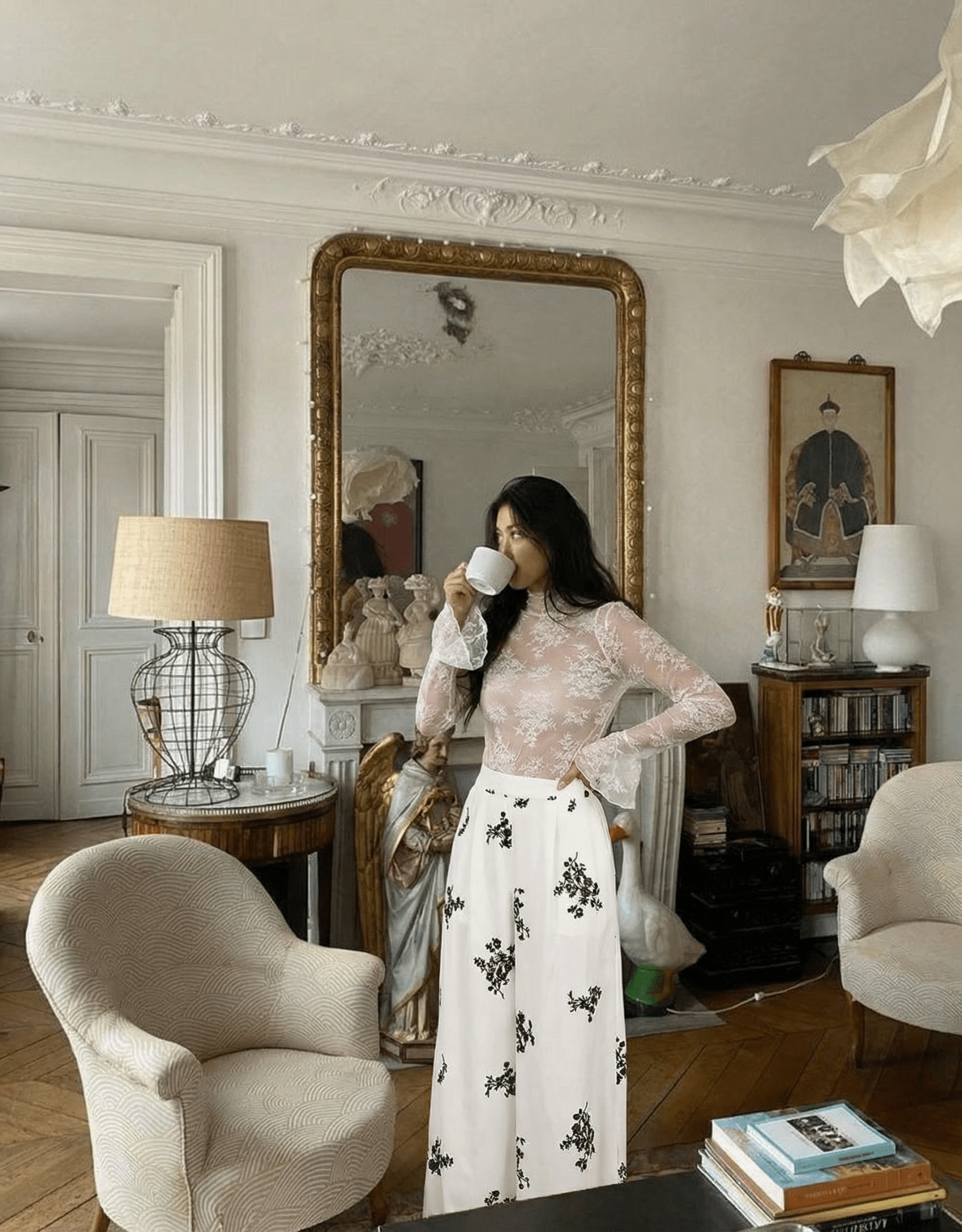 Top dentelle blanc - Mode femme - SHEY Boutique Langon